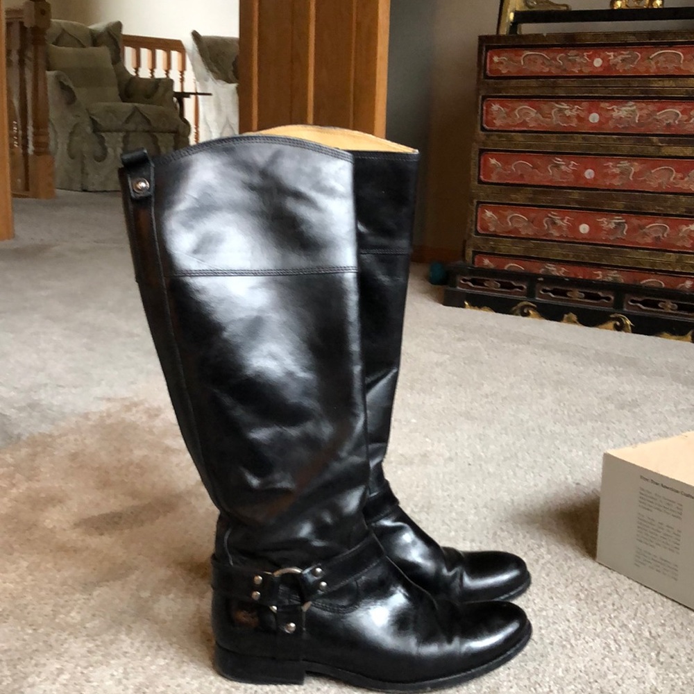 Frye Melissa Harness Boots